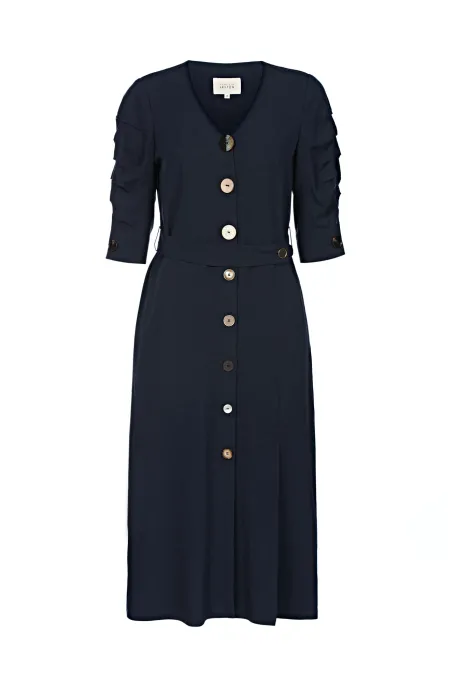 Kleid mit V-Ausschnitt