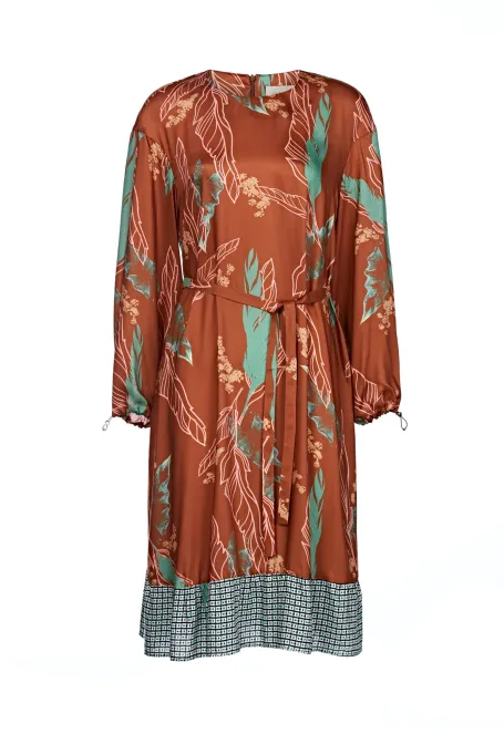 Seidenkleid muster