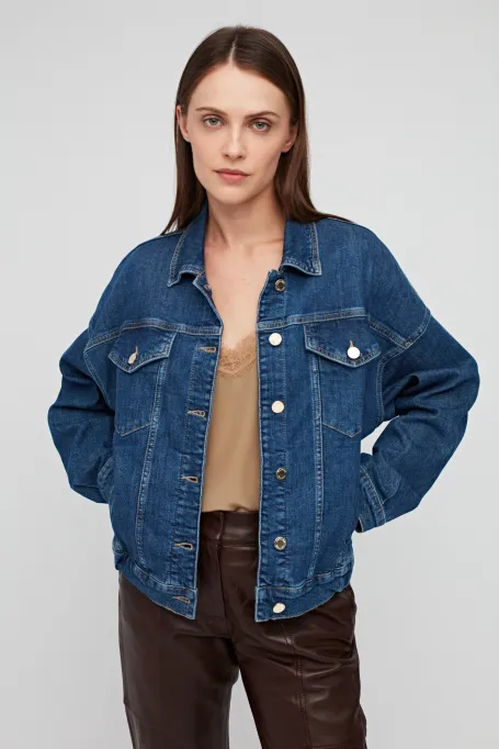 Jeansjacke blau
