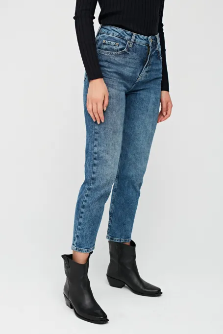 Lederschuhe mit quadratischer Spitze