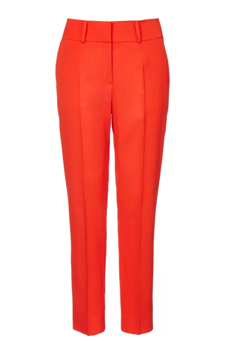 Rote elegante Anzughose