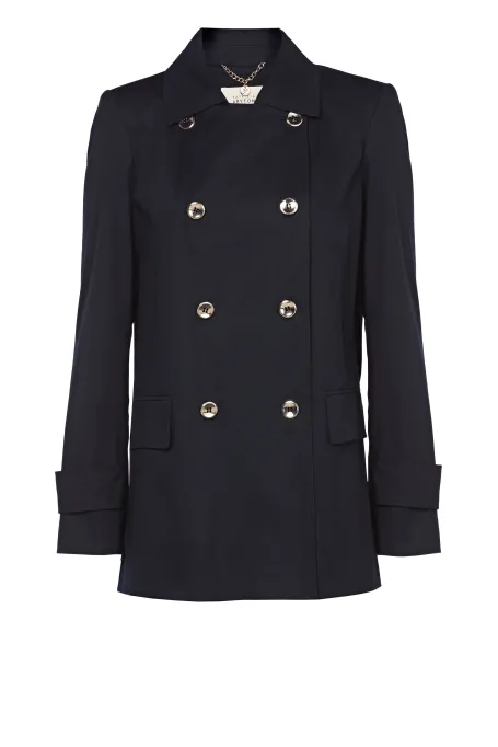 Marineblaue Marinejacke