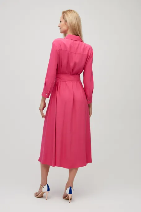 Hemdkleid pink