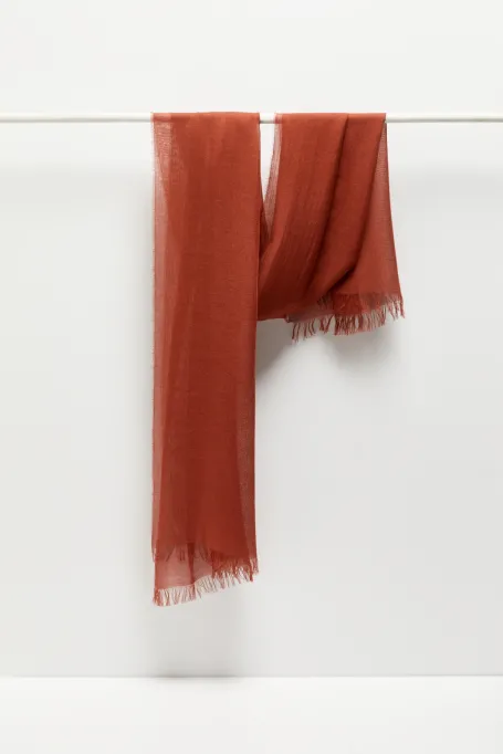 Kaschmirschal gelb, orange