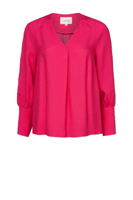 Bluse mit Manschetten Bluse mit Manschetten