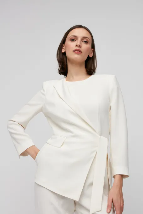 Seitlich gebundener Overall