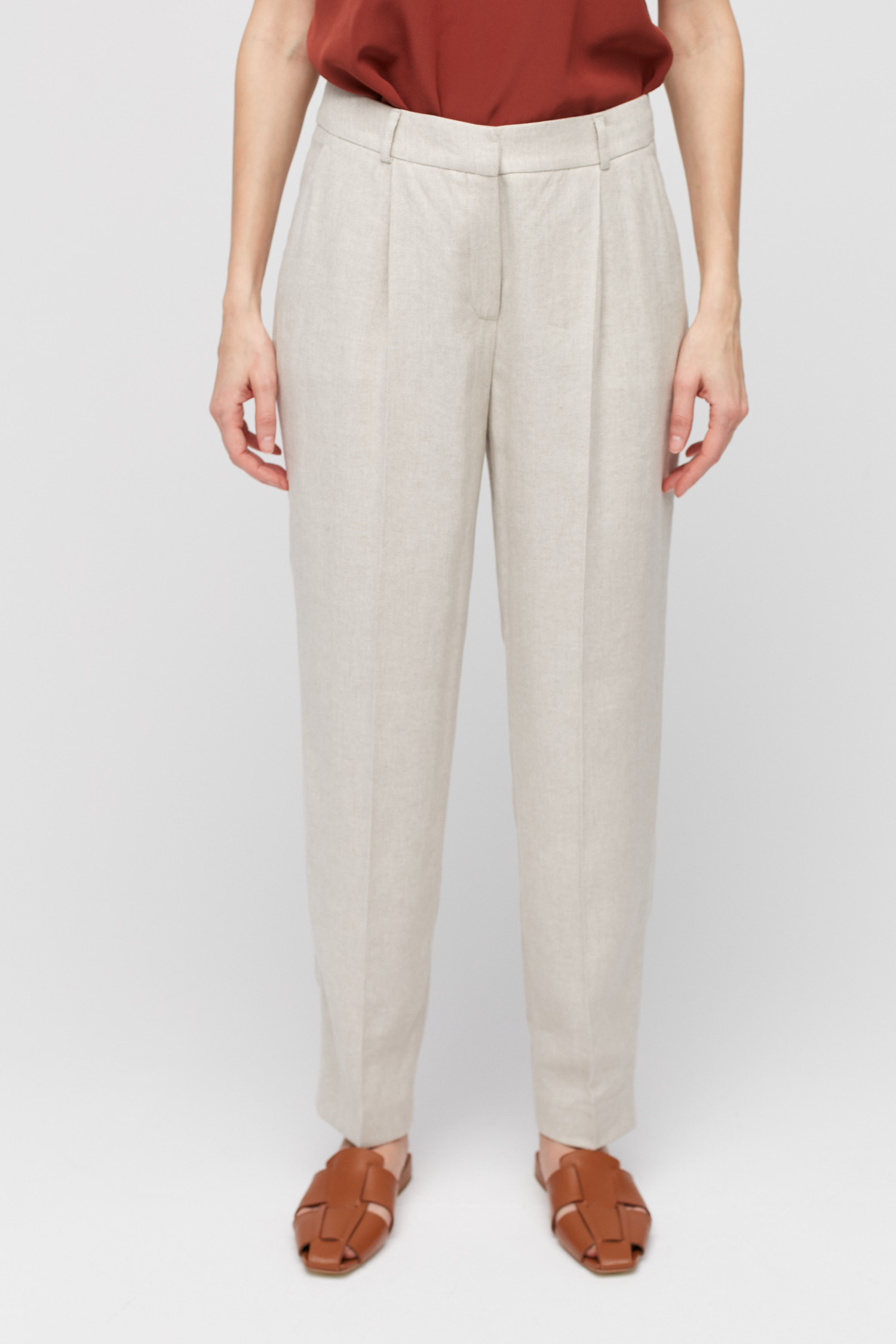 Hosen mit Leinen für Anzüge