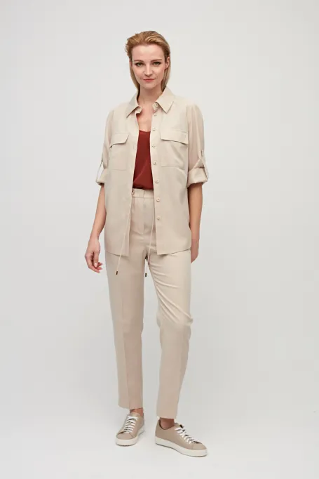 Jogger-Hose beige