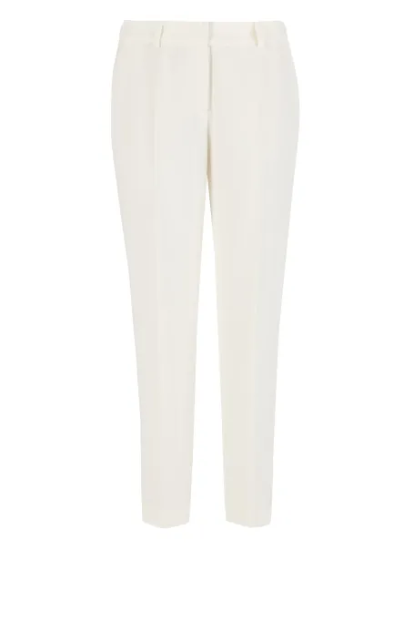 Weiße elegante Lotto-Hose