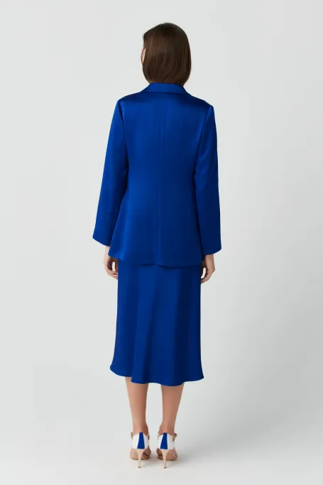 Ungeknöpfter Blazer zum Kleid