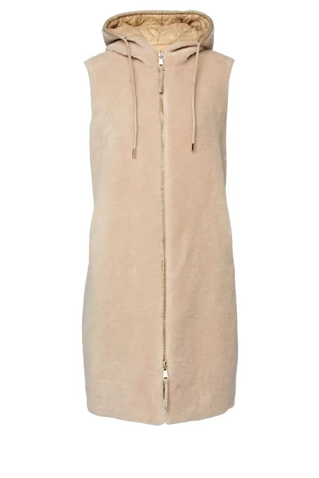 Wendeweste aus Teddy-Bär-Wolle