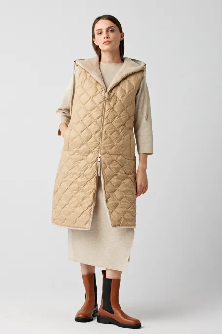 Wendeweste aus Teddy-Bär-Wolle