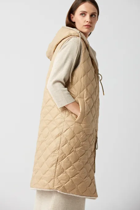 Wendeweste aus Teddy-Bär-Wolle