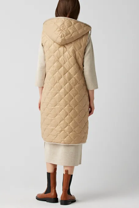 Wendeweste aus Teddy-Bär-Wolle