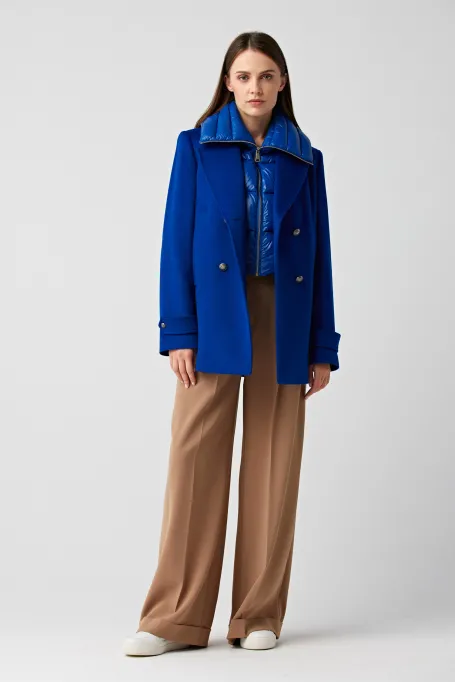 Zweireihige Wolljacke Clara