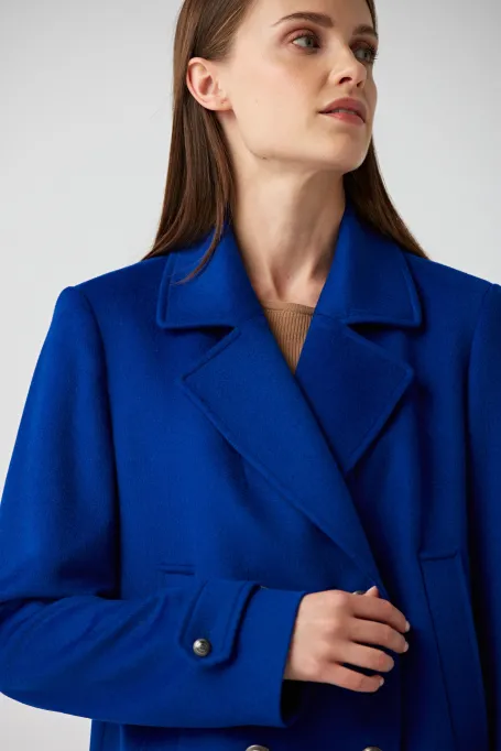 Zweireihige Wolljacke Clara