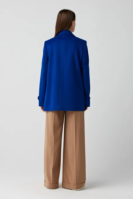 Zweireihige Wolljacke Clara