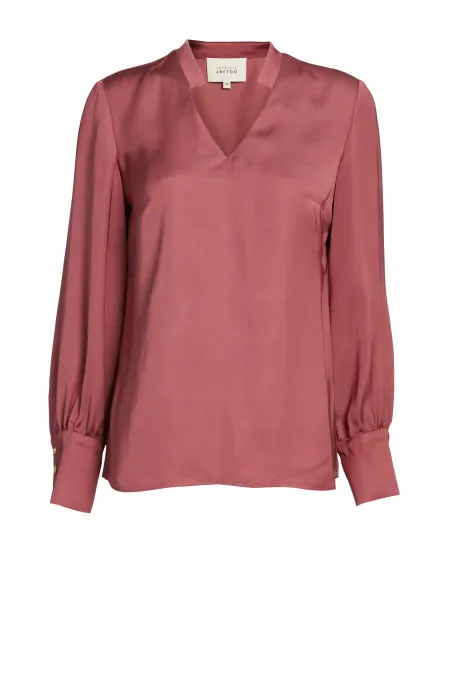 Bluse mit Knöpfen an den Manschetten