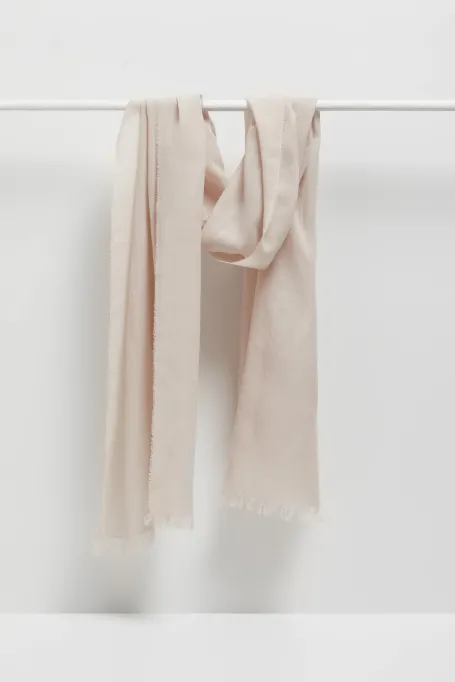 Kaschmirschal beige