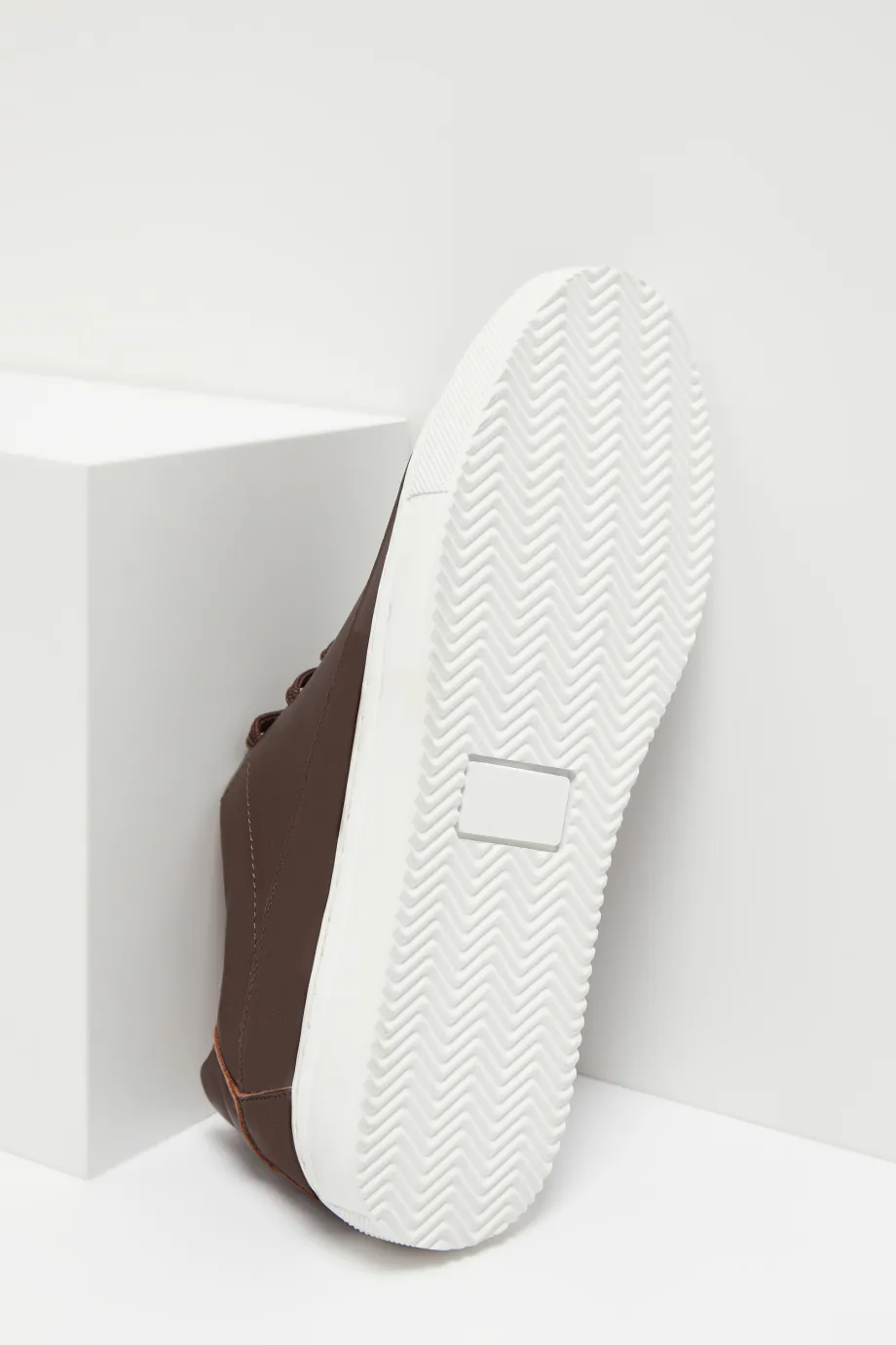 Braune Ledersneakers Braune Ledersneakers