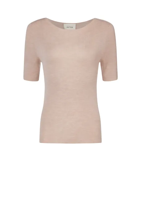 Nahtloses Kurzarm-Merinoshirt