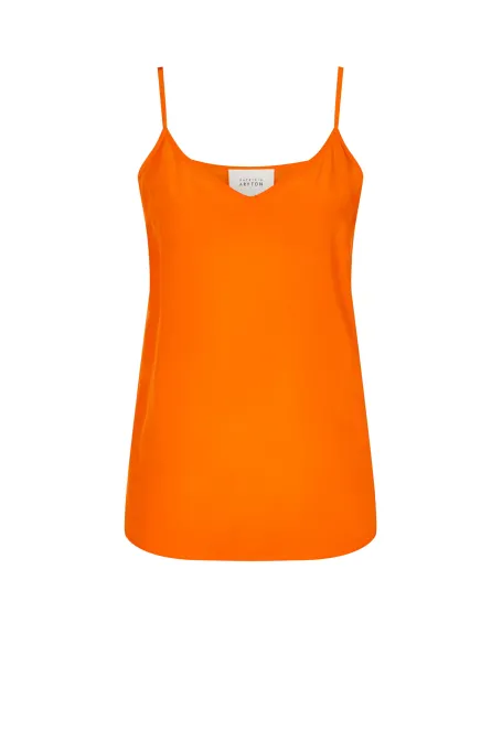 Orangetop aus Seide Mari