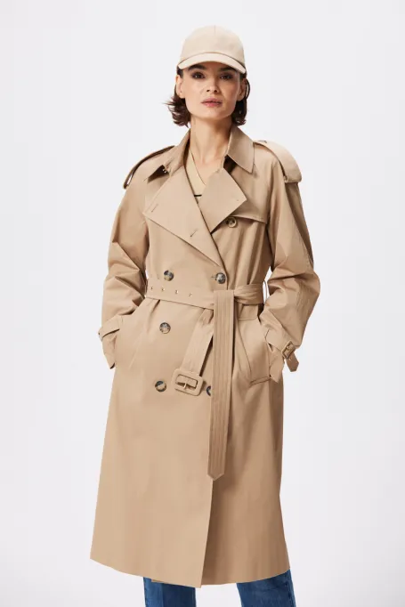 Trenchcoat Marie mit Gürtel