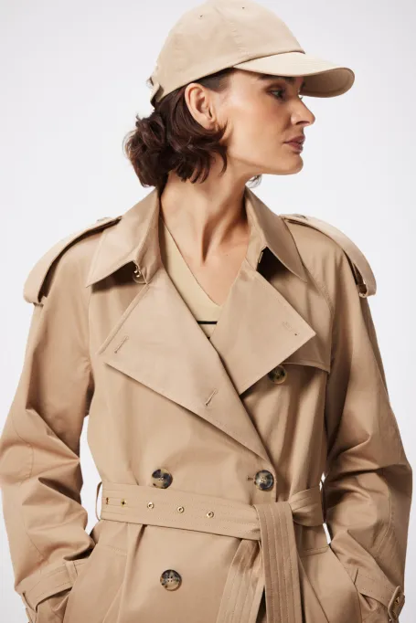 Trenchcoat Marie mit Gürtel