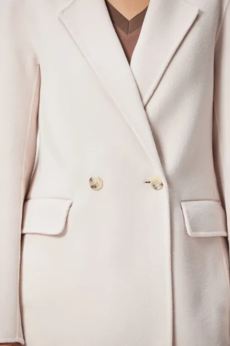 Doubleface-Seidenjacke