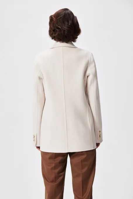 Doubleface-Seidenjacke