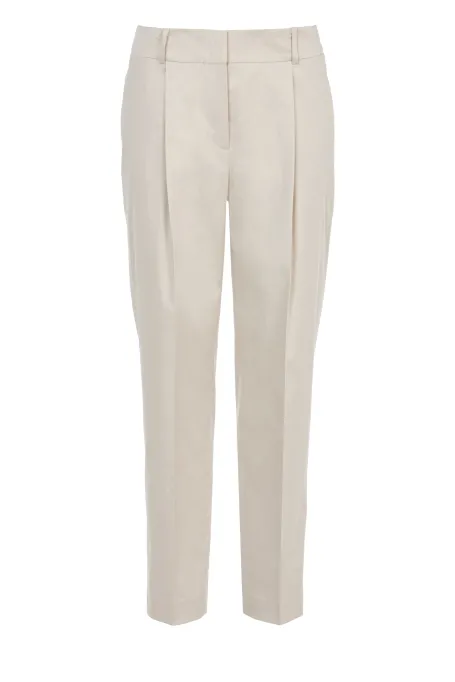 Baumwollhose mit Falten