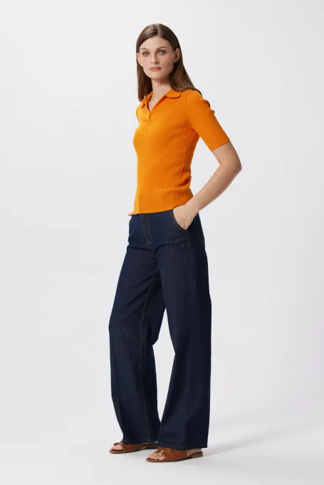 Orange Poloshirt Orange Poloshirt