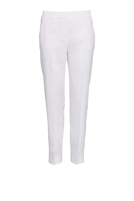 Weiße Leinenhose Lotto zum Anzug