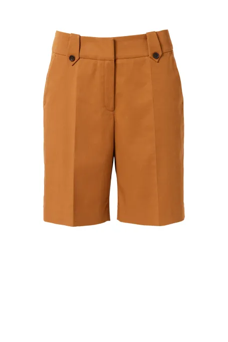 Baumwoll-Shorts zum Anzug