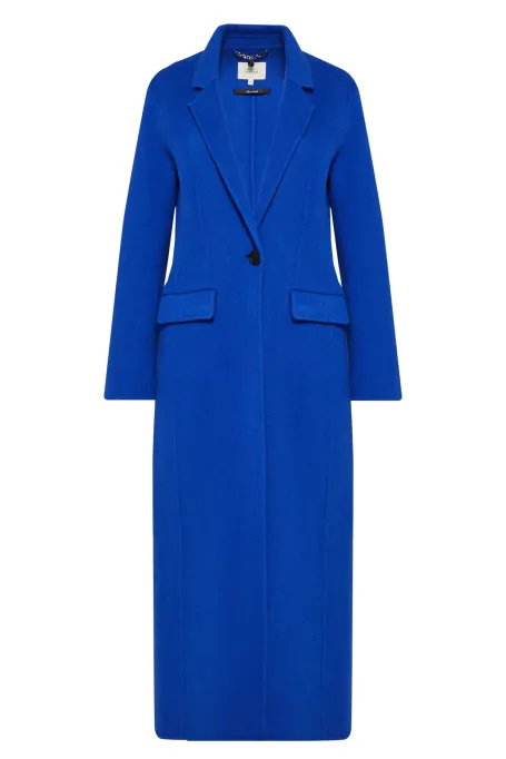 Langer Wollmantel Doubleface