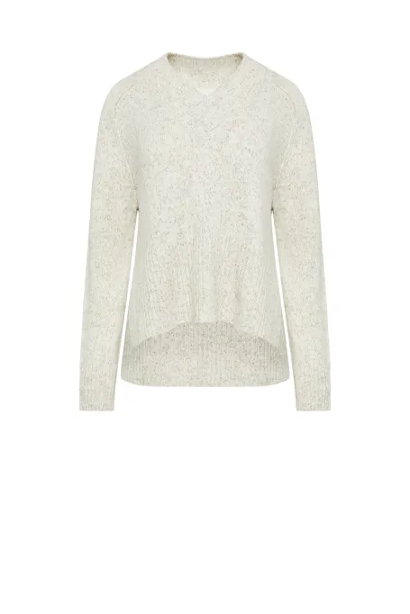 Pullover aus Kaschmir und Merinowolle