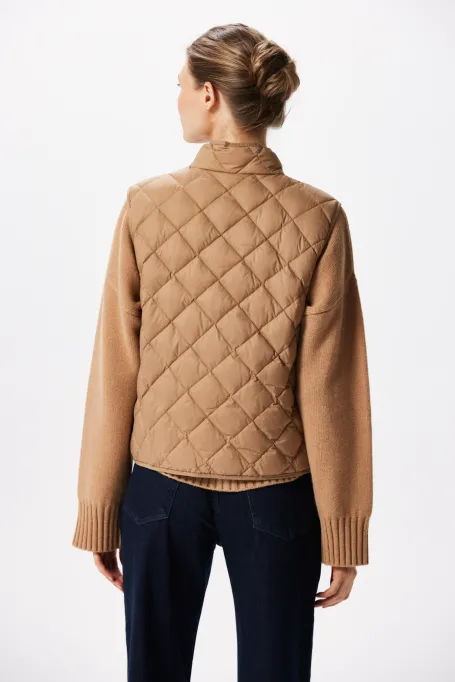 Gesteppte Daunenweste