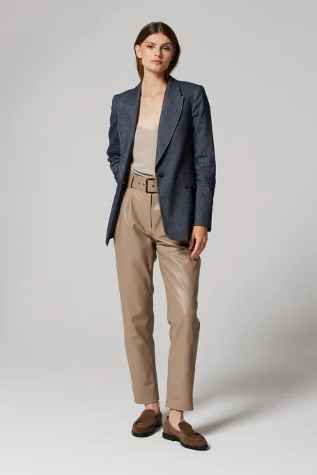 Leinenblazer marine Leinenblazer marine