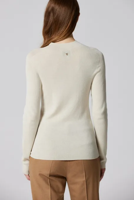 Nahtloses Shirt mit Merinowolle