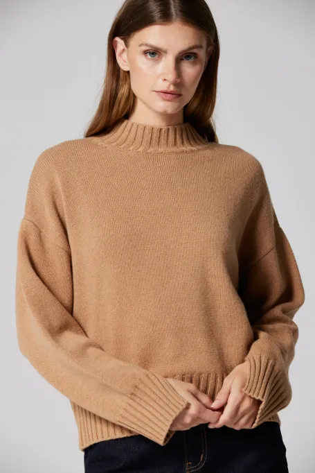 Pullover mit Kamelwolle