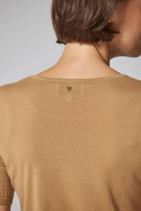 Body aus Kamelhaar aus Merinowolle