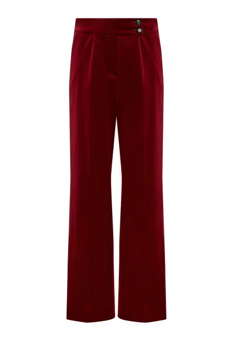 Samthosen für den Anzug