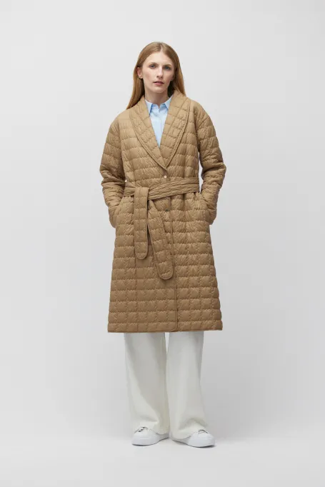 Steppjacke mit Füllung aus Kamelhaar