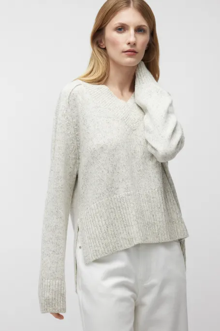 Pullover aus Kaschmir und Merinowolle