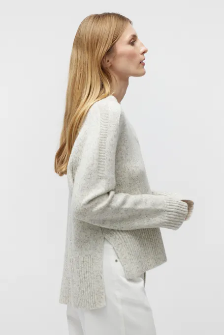 Pullover aus Kaschmir und Merinowolle