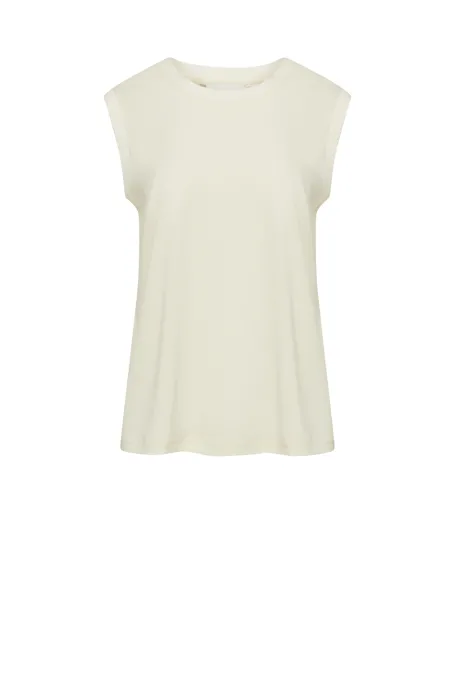 Oberteil mit breiten Trägern aus Seide