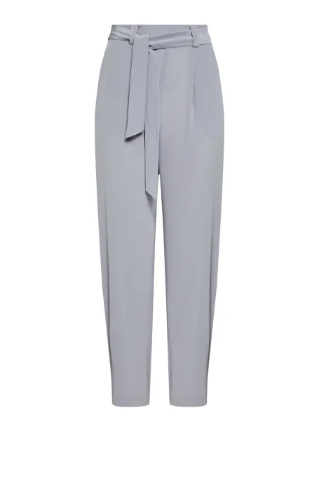 Lockere Seidenhose grau Lockere Seidenhose grau