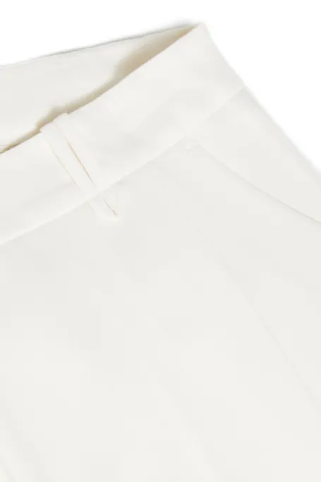 Weiße Lotto-Anzughose