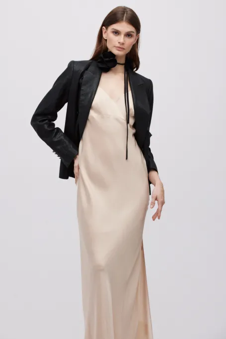 Cocktailkleid beige