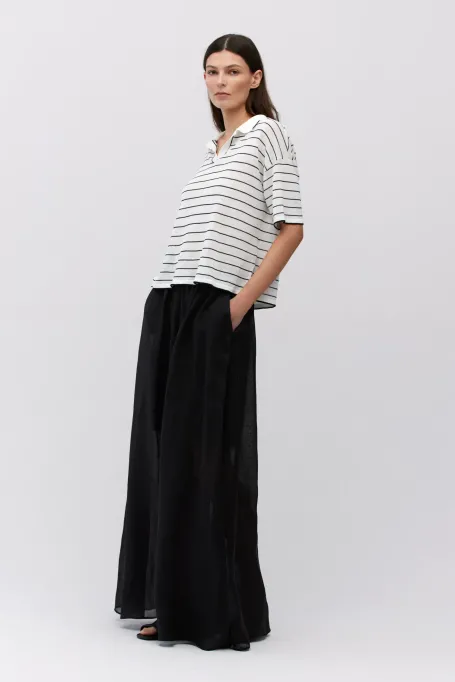 Gepunktetes Poloshirt